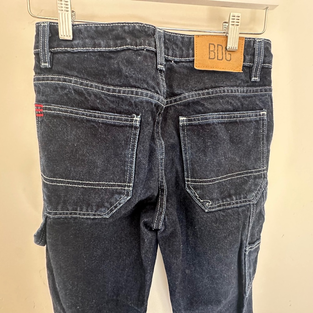BDG Cargo Jeans Dark Denim 25